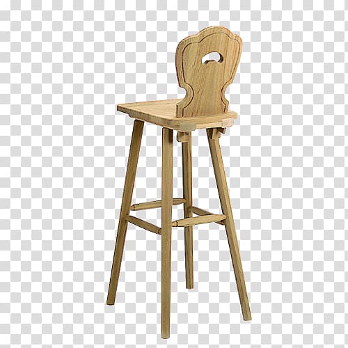 Bar stool Chair Wood, country Western transparent background PNG clipart