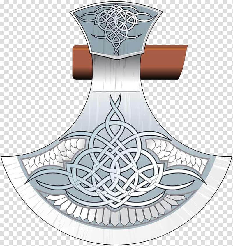 Axe Illustration, European-style hand-painted ancient weapons ax transparent background PNG clipart