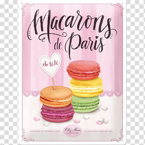 Macaroon Macaron Tin can Metal Nostalgia, pink macaron transparent background PNG clipart
