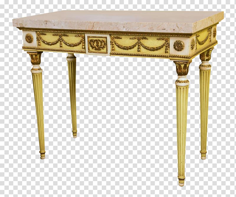 Table Furniture Palace of Versailles Maison Jansen Louis XVI style, antique table transparent background PNG clipart