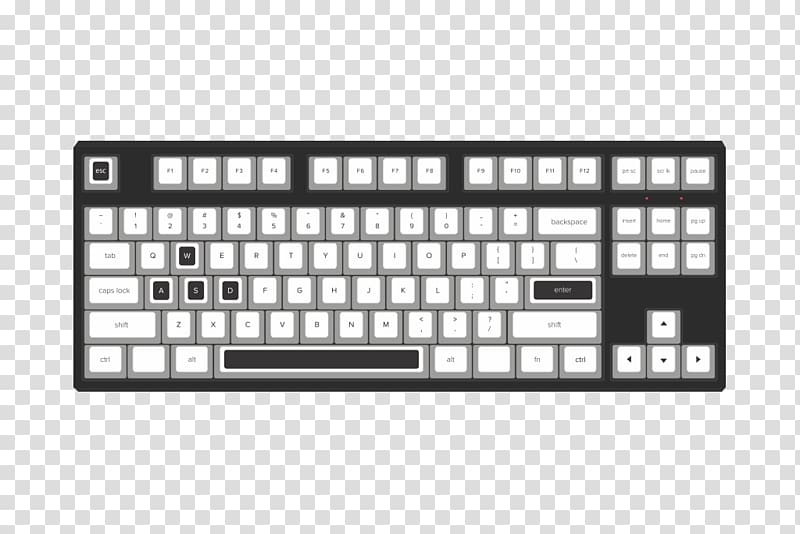 Computer keyboard Keycap Cherry RGB color model Computer mouse, cherry transparent background PNG clipart