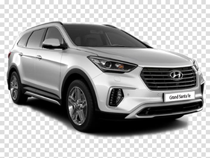 Compact sport utility vehicle Hyundai Motor Company Hyundai Grand Santa Fe Car, Hyundai Grand Santa Fe transparent background PNG clipart