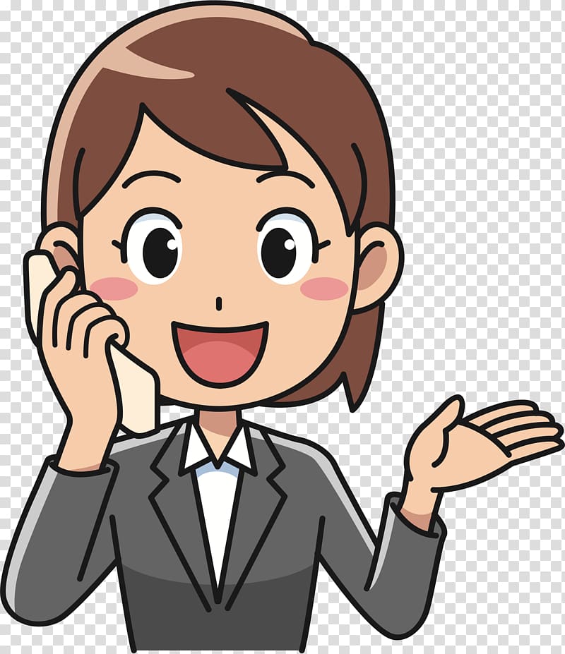 Computer Icons , talking on the phone transparent background PNG clipart