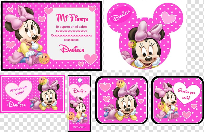 Minnie Mouse Mickey Mouse Birthday Desktop , MINNIE transparent background PNG clipart