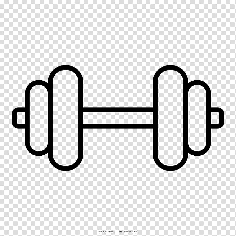 Dumbbell Weight training Physical fitness Exercise Drawing, dumbbell transparent background PNG clipart