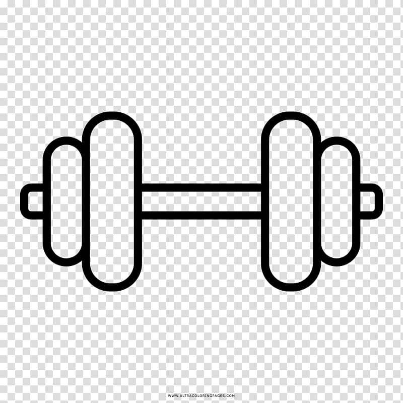 Dumbbell Weight training Physical fitness Exercise Drawing, dumbbell