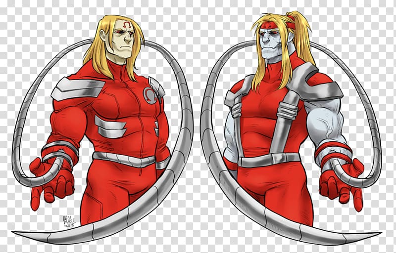 Omega Red Deadpool Sabretooth X-Force Marvel Comics, professional men transparent background PNG clipart