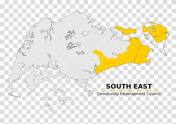 South East Community Development Council North-East Region, Singapore Map, map transparent background PNG clipart