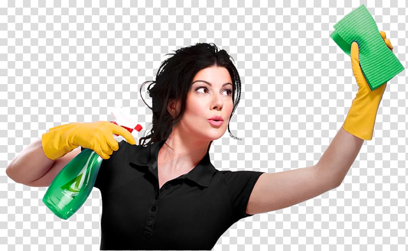 Maid service Cleaner Commercial cleaning, CLEANING LADY transparent background PNG clipart