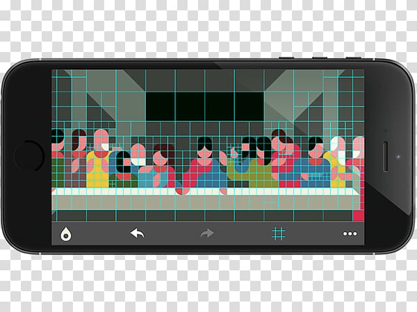 Smartphone The Last Supper Drawing iPhone Bible, the last supper transparent background PNG clipart