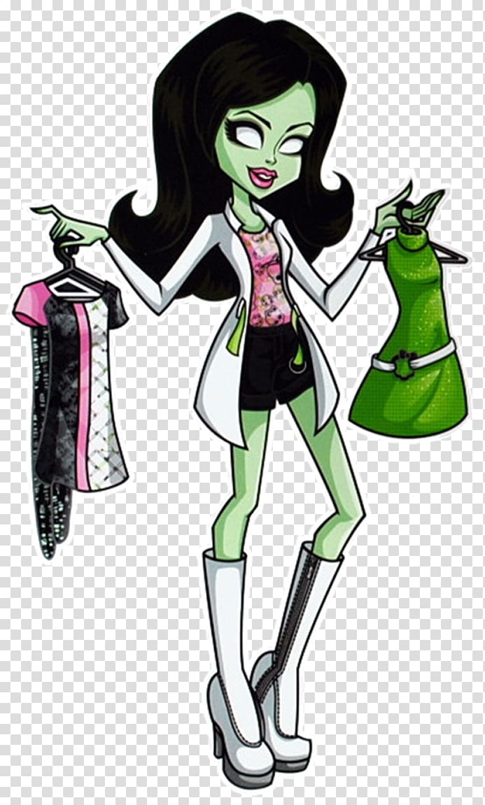 Monster High Ghoul Fair Scarah Screams Doll Frankie Stein Ghoulia Yelps, high fashion transparent background PNG clipart