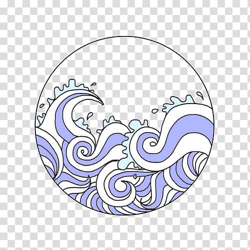 The Great Wave off Kanagawa Wind wave Drawing Sea, wave transparent background PNG clipart