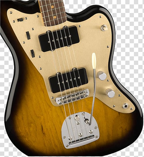 Bass guitar Electric guitar Fender Jazzmaster Fender Musical Instruments Corporation, Bass Guitar transparent background PNG clipart