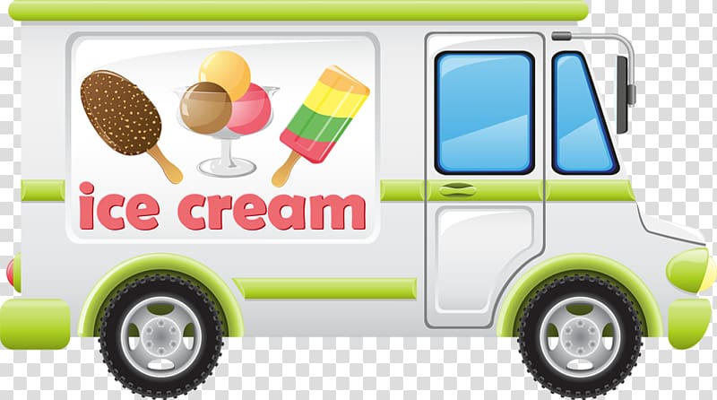 Ice cream van Ice cream van Car , ice cream transparent background PNG clipart