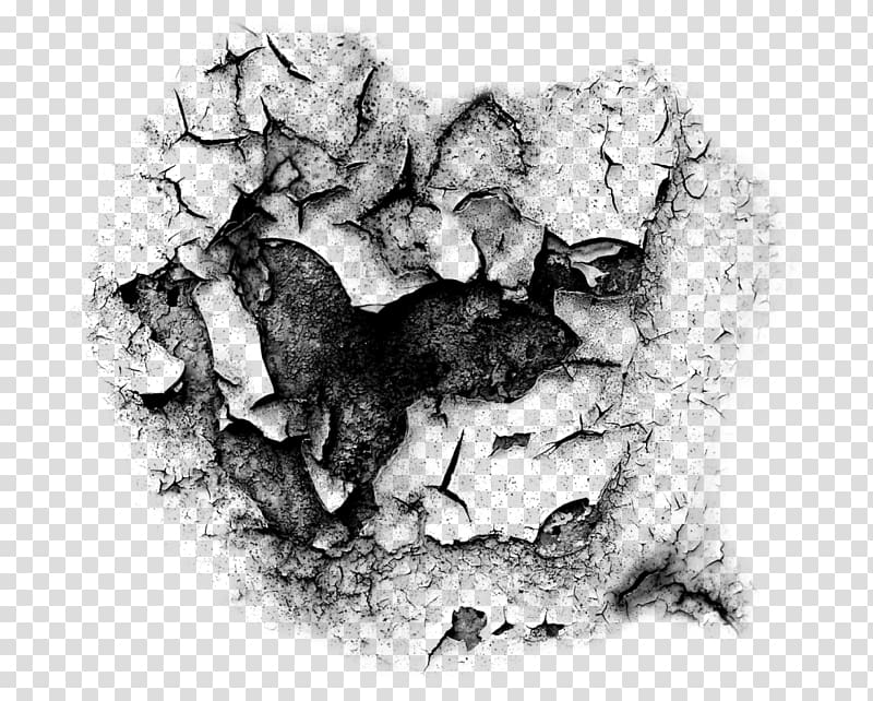 Brush Paint, wall crack transparent background PNG clipart