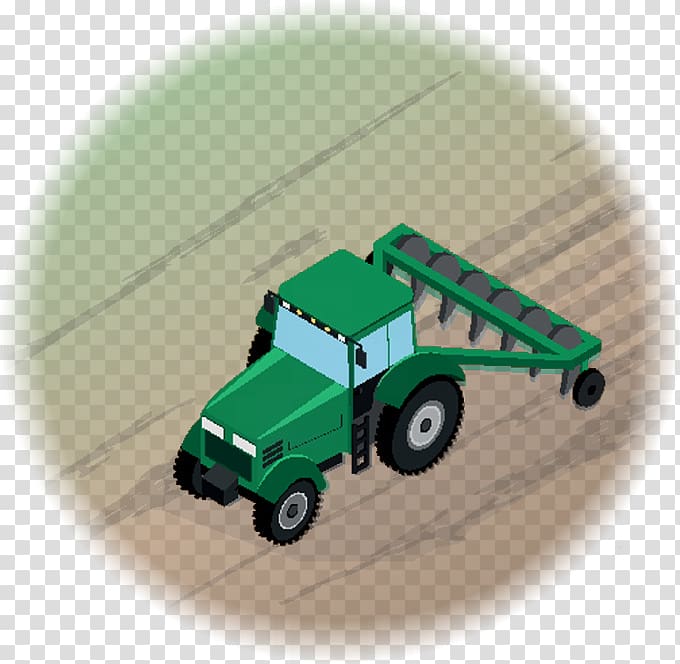 Tractor Agriculture Combine Harvester Plough Farm, tractor transparent background PNG clipart