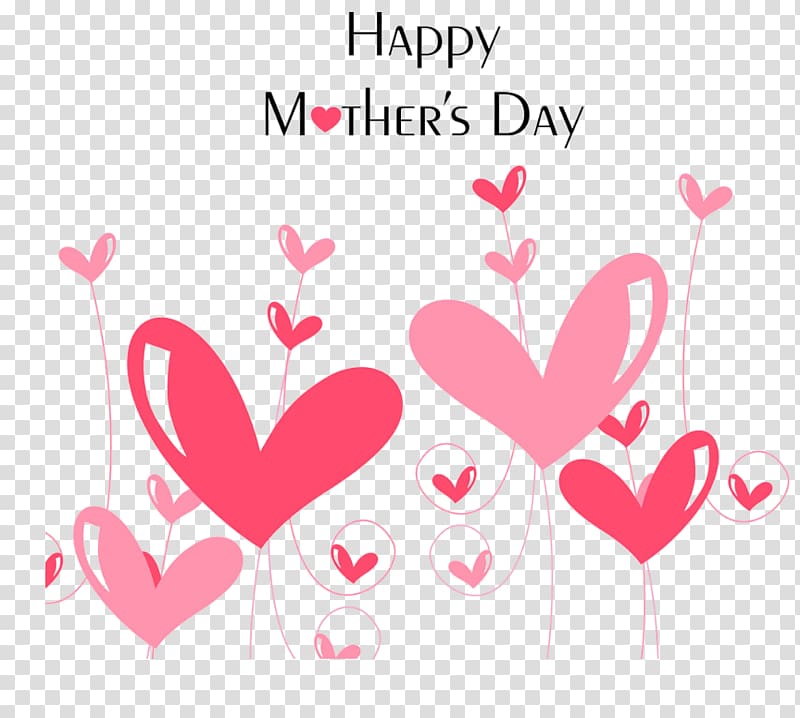 Happy Mother's Day illustration, Mother\'s Day Gift card Template, Creative Mother\'s Day transparent background PNG clipart