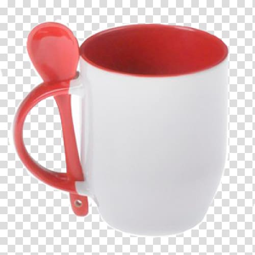 Mug Coffee cup Spoon Ceramic Handle, Clone transparent background PNG clipart