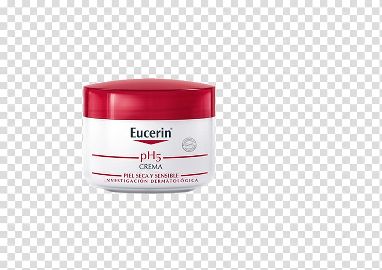 Cream Eucerin Skin Face Hair, Sensitive Skin transparent background PNG clipart