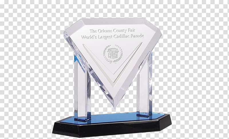 Trophy Diamond, Acrylic Trophy transparent background PNG clipart