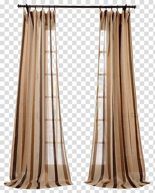 brown pocket rod curtains, Delhi Window blind Curtain Door, Home Curtains transparent background PNG clipart