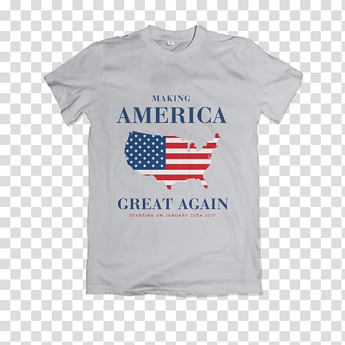 T-shirt United States Make America Great Again Clothing sizes, garment printing design transparent background PNG clipart