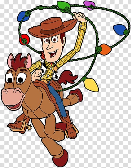 Sheriff Woody Bullseye Jessie Buzz Lightyear , toy story transparent background PNG clipart