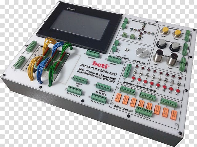 Microcontroller Programmable Logic Controllers Electronics Education Analog signal, delta hmi transparent background PNG clipart