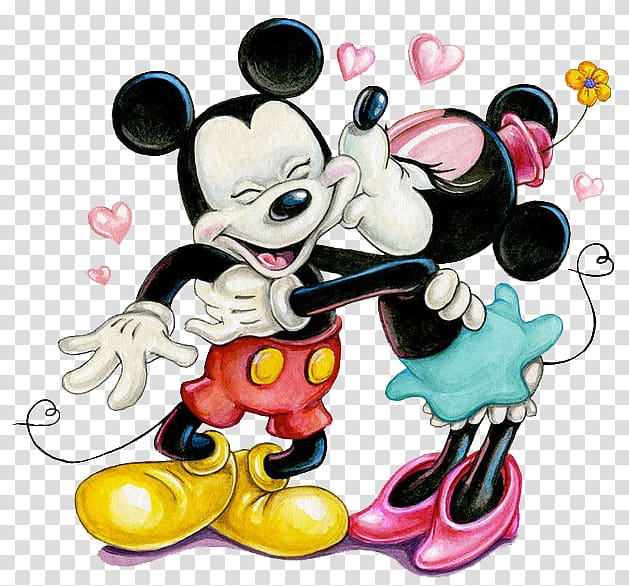 Mickey Mouse Minnie Mouse Drawing The Walt Disney Company, mickey minnie transparent background PNG clipart