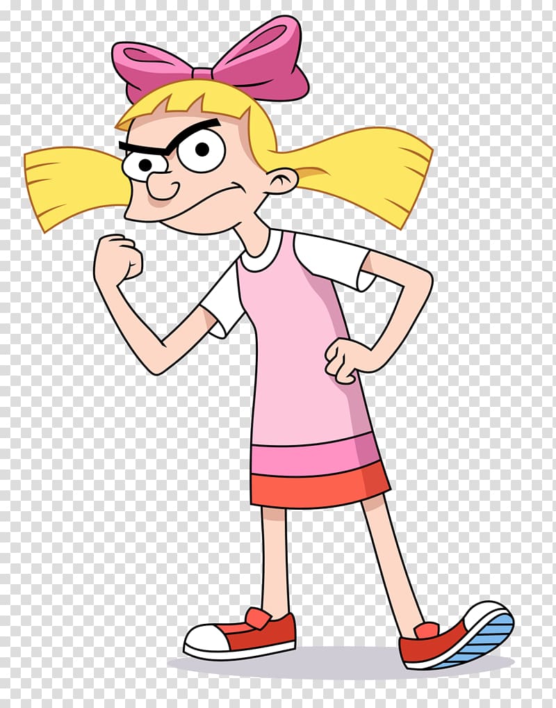 Helga G. Pataki Arnold Character Nickelodeon Television show, Cartoon character transparent background PNG clipart