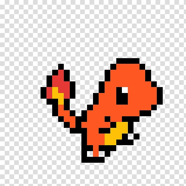 Pokémon Yellow - Charmander, A sprite of Charmander from Po…