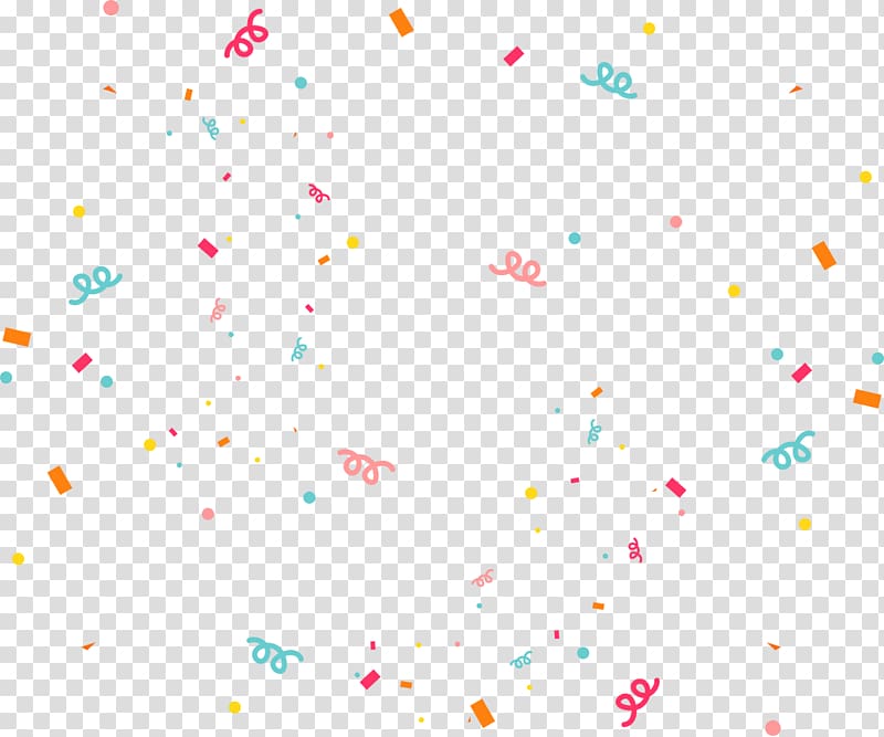 confetti illustration, Line Point Angle, Confetti effect transparent background PNG clipart