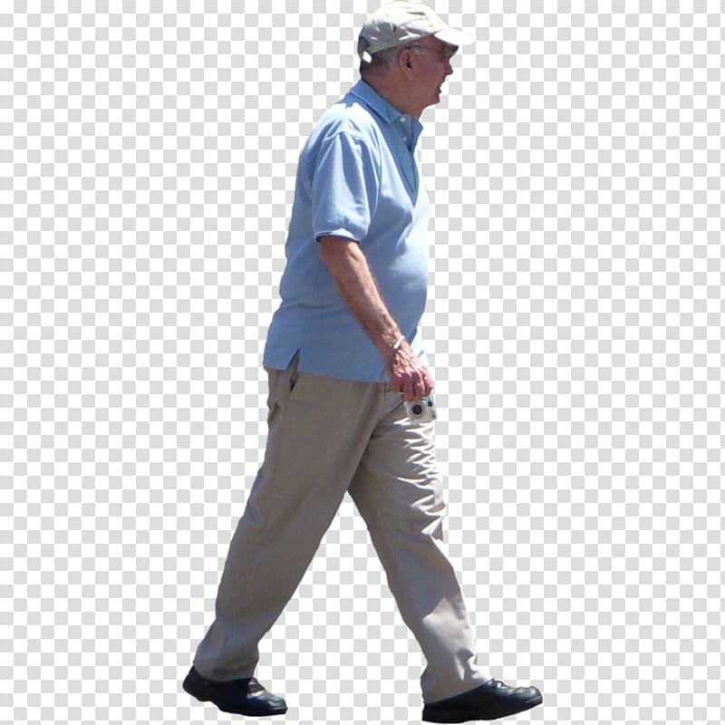 Side view of man holding point-and-shoot camera, Walking Man Male