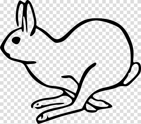 European hare Rabbit , Nd transparent background PNG clipart