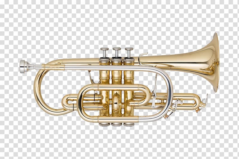 Cornet Brass Instruments Trombone Trumpet French Horns, trombone transparent background PNG clipart