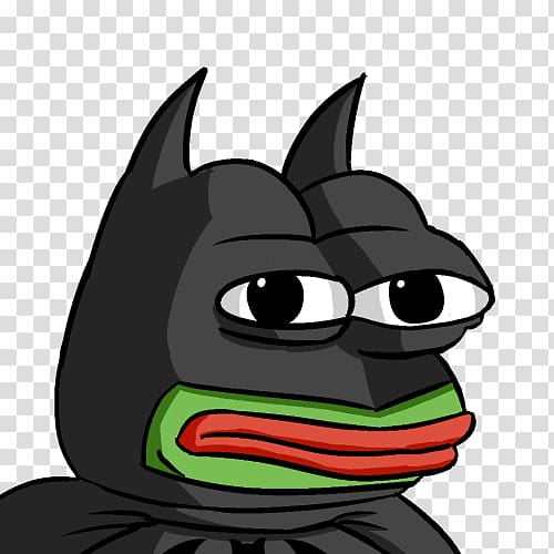 Pepe the Frog Batman Internet meme, Pepe Frog transparent background PNG clipart