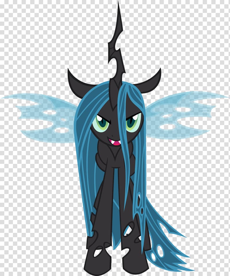 Pony Princess Luna Cat Fluttershy YouTube, Queen Chrysalis transparent background PNG clipart