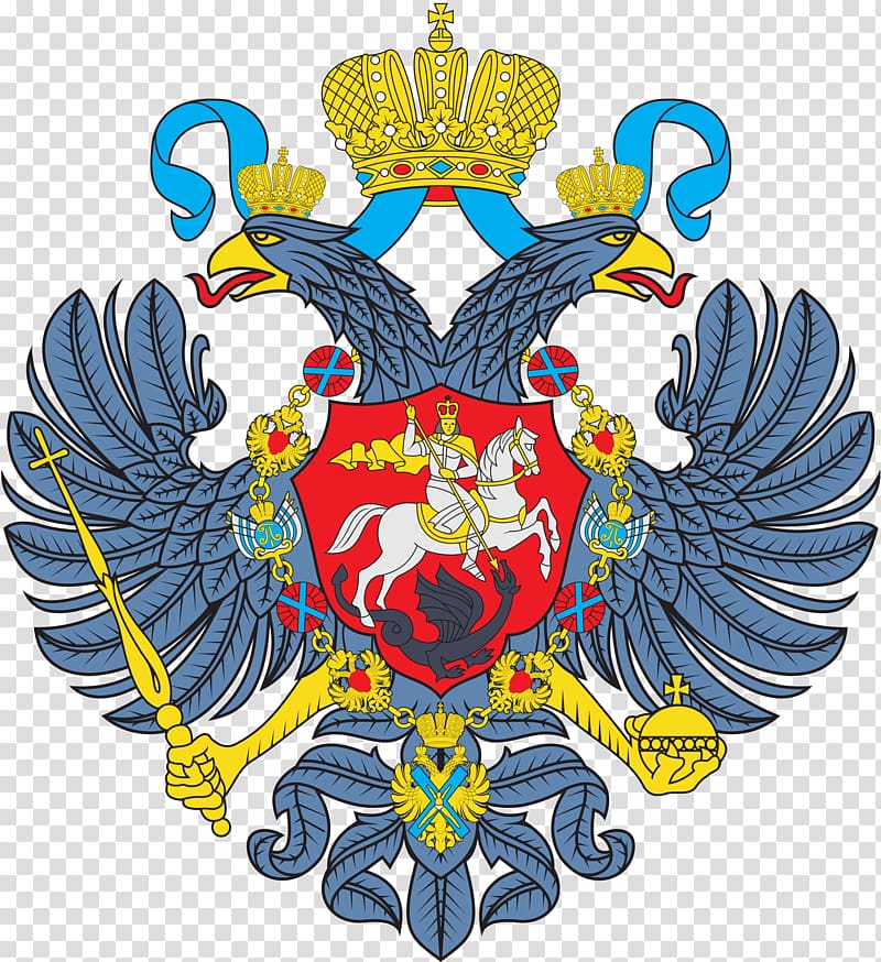 Russian Empire Russian Revolution Coat of arms of Russia Flag of Russia, usa gerb transparent background PNG clipart