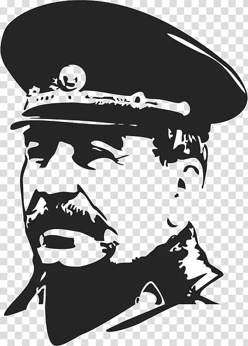 man's face , Soviet Union , Stalin transparent background PNG clipart