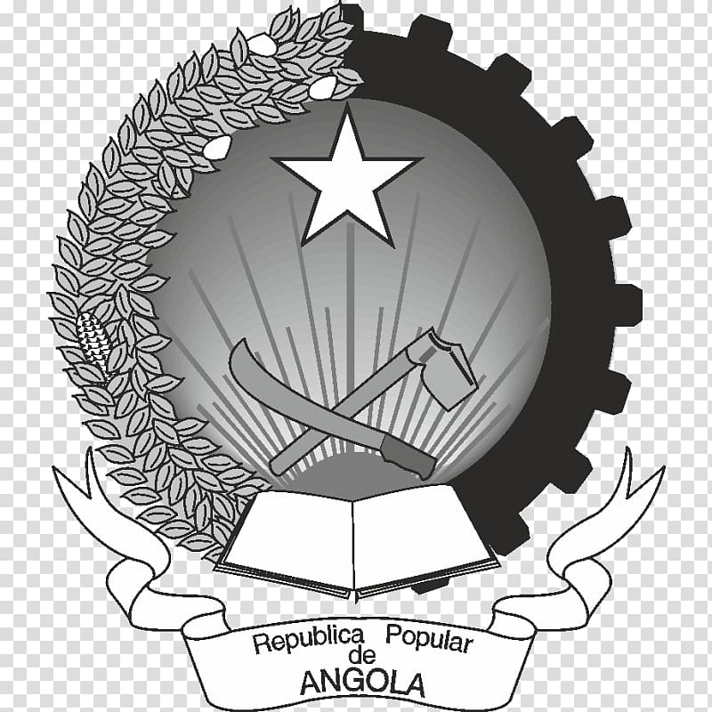Logo Clock Sticker Gear, Emblem Of Angola transparent background PNG clipart