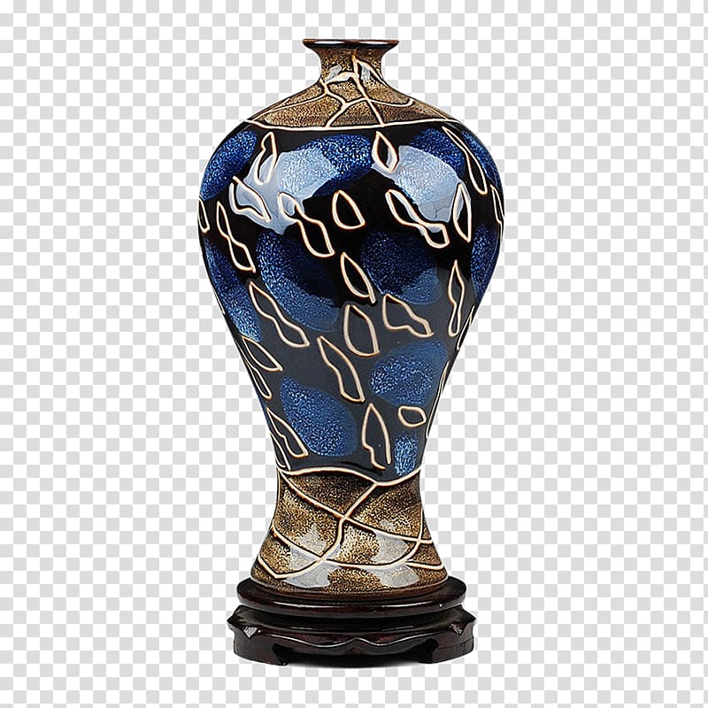 Jingdezhen Vase Ceramic Jewellery Porcelain, Retro porcelain ceramic jewelry transparent background PNG clipart