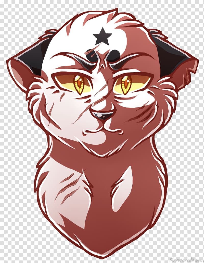 Warriors Cat Blackstar Leafpool Drawing, Cat transparent background PNG clipart
