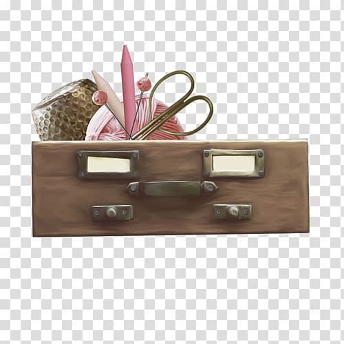 Sewing Craft Knitting Crochet Drawer, costura transparent background PNG clipart
