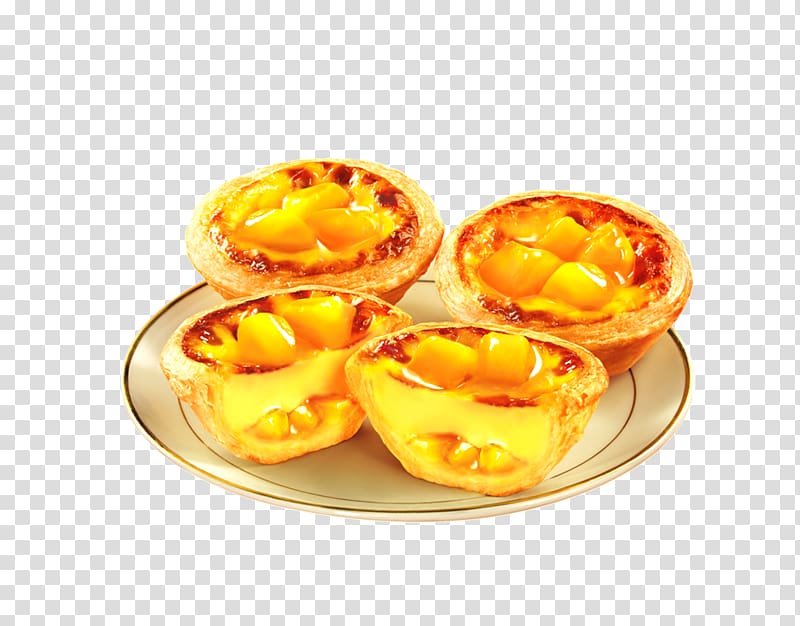 Egg tart KFC Custard, egg tart transparent background PNG clipart