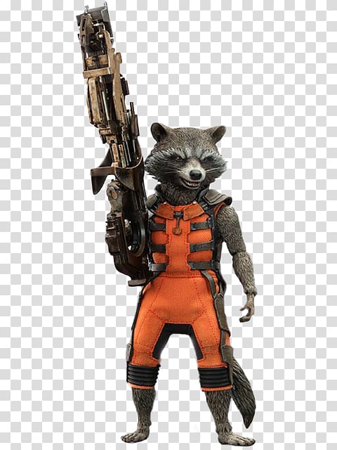 Rocket Raccoon Groot Action & Toy Figures Hot Toys Limited, rocket raccoon transparent background PNG clipart