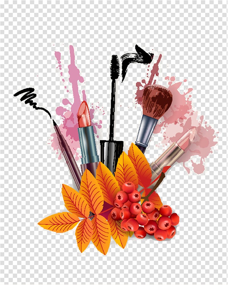 makeup product , Cosmetics, Creative Makeup transparent background PNG clipart