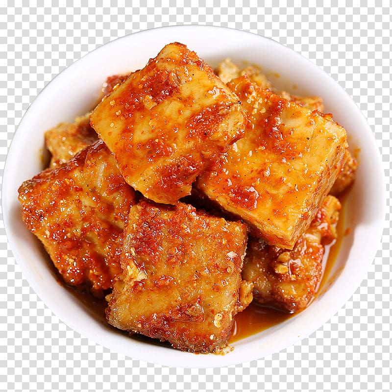 Chinese cuisine Red cooking Fermented bean curd Tofu Fermentation, A bowl of bean curd oil transparent background PNG clipart