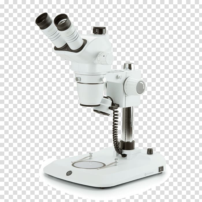 Stereo microscope Zoom lens Microscopy Optics, microscope transparent background PNG clipart