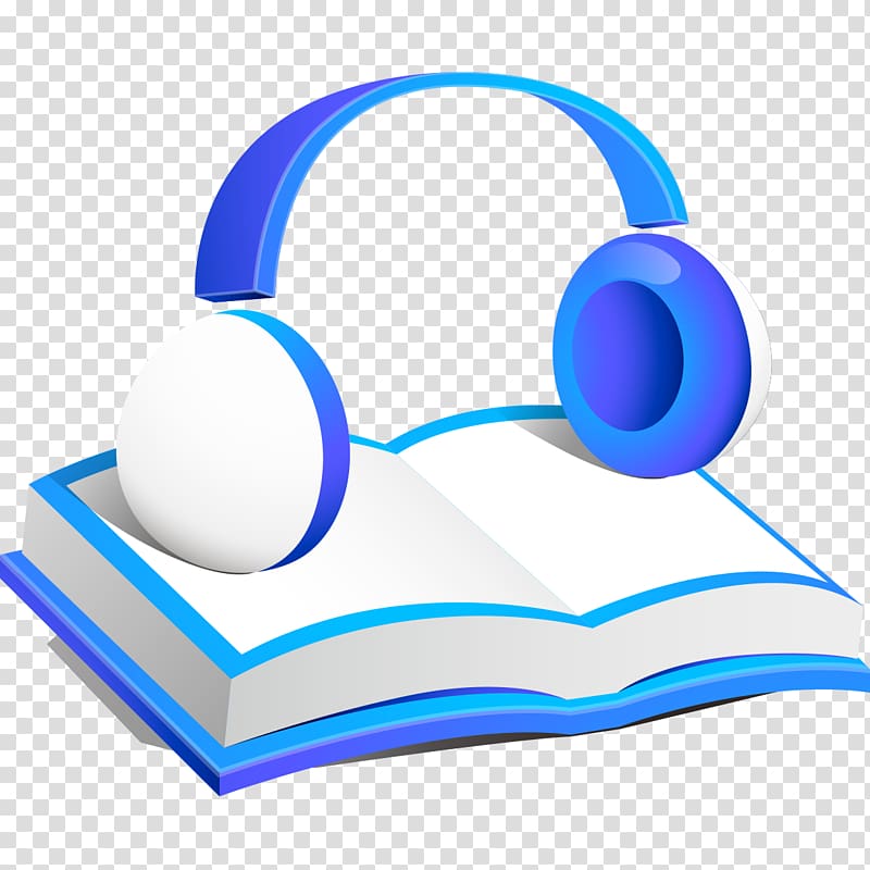 Headphones Book , Creative headphones and books transparent background PNG clipart