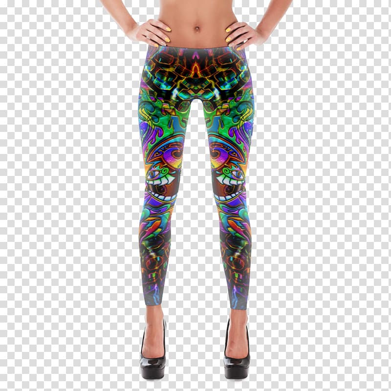 Leggings Clothing Yoga pants Spandex, Tights Mockup transparent background PNG clipart